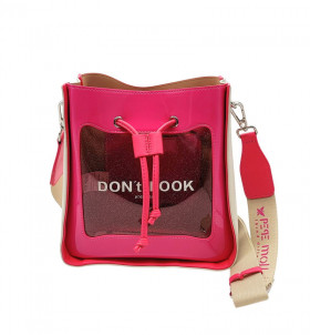 Pepe Moll Bolso cubo Britney fucsia