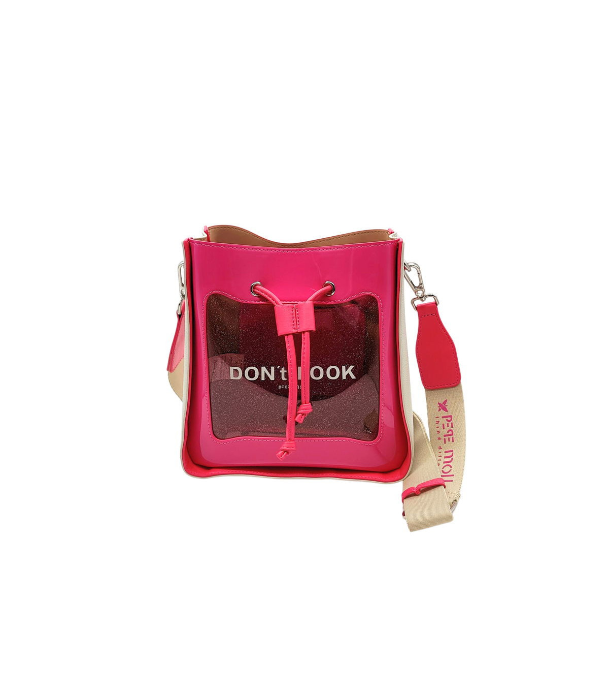 Pepe Moll Bolso cubo Britney fucsia