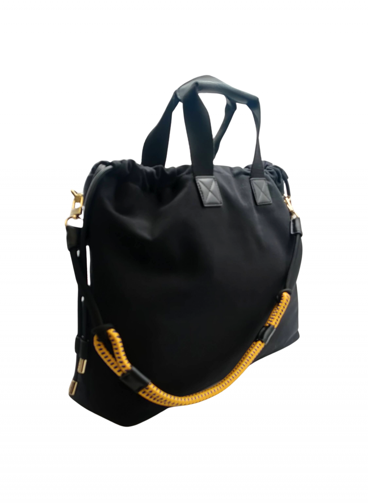 V73 Bolso Shopping negro doble correa