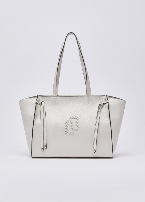 Liu Jo Bolso shopping Lapislazzu blanco roto