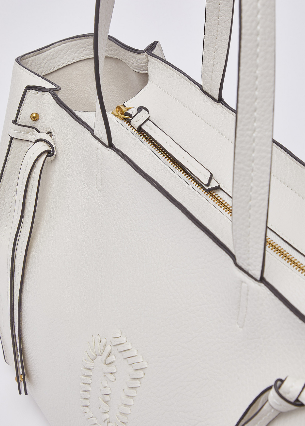 Liu Jo Bolso shopping Lapislazzu blanco roto