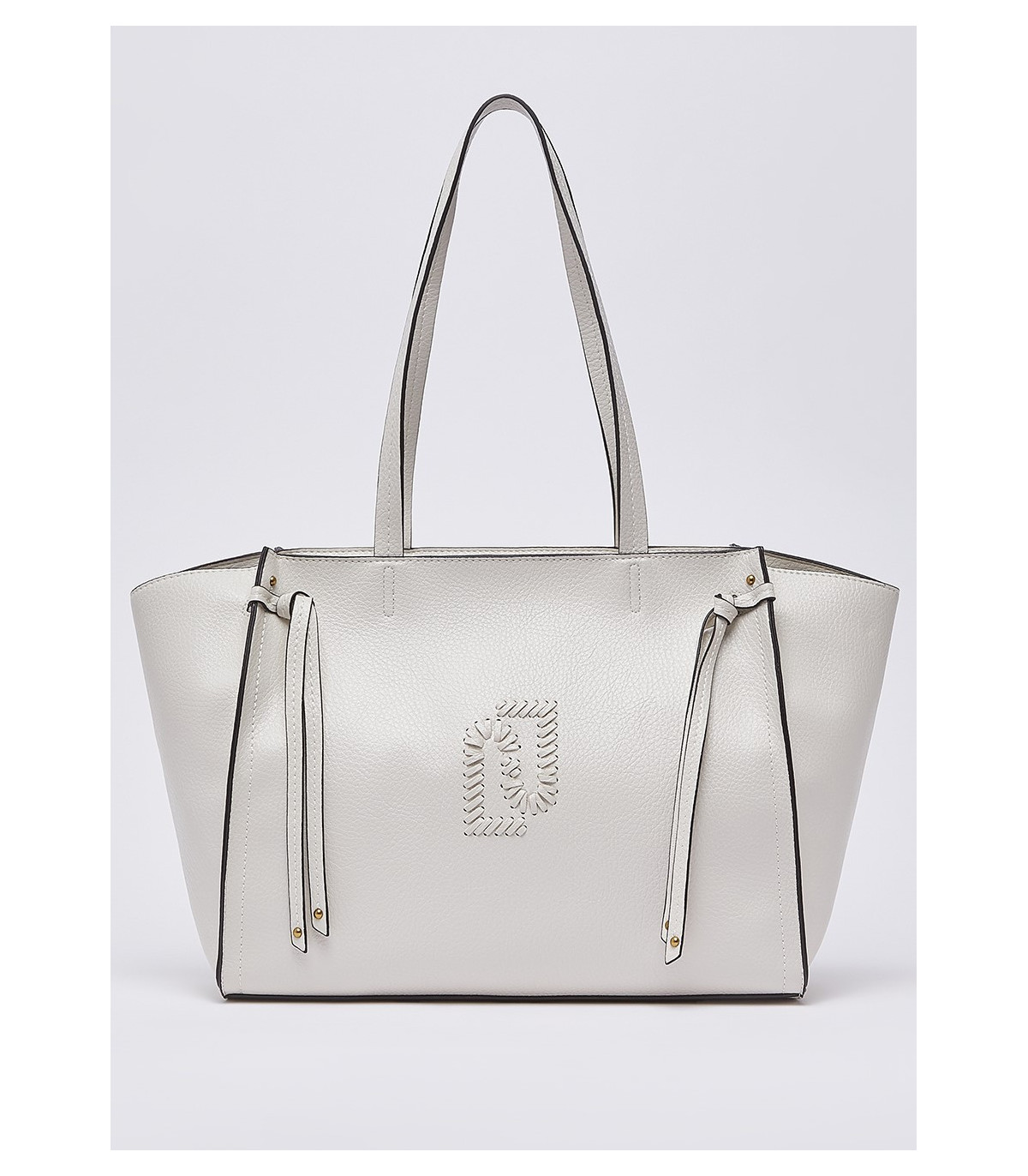 Liu Jo Bolso shopping Lapislazzu blanco roto