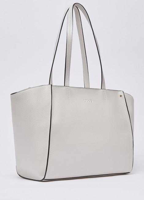 Liu Jo Bolso shopping Lapislazzu blanco roto
