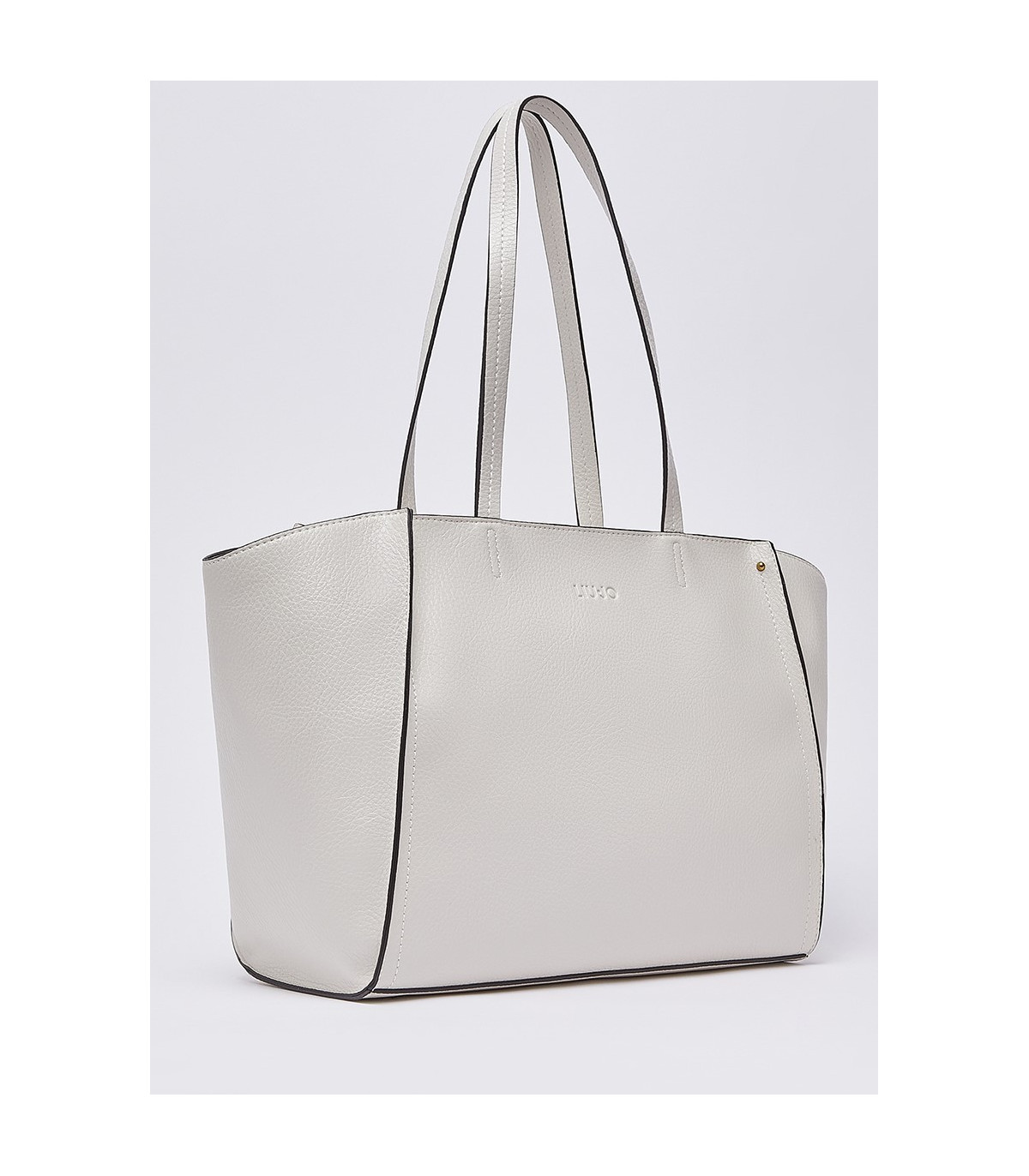 Liu Jo Bolso shopping Lapislazzu blanco roto