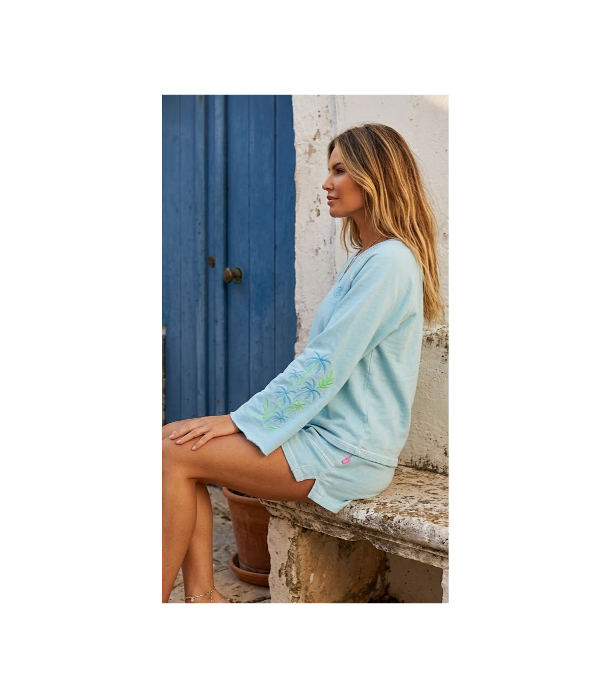 Tartaruga Sudadera Hippie azul