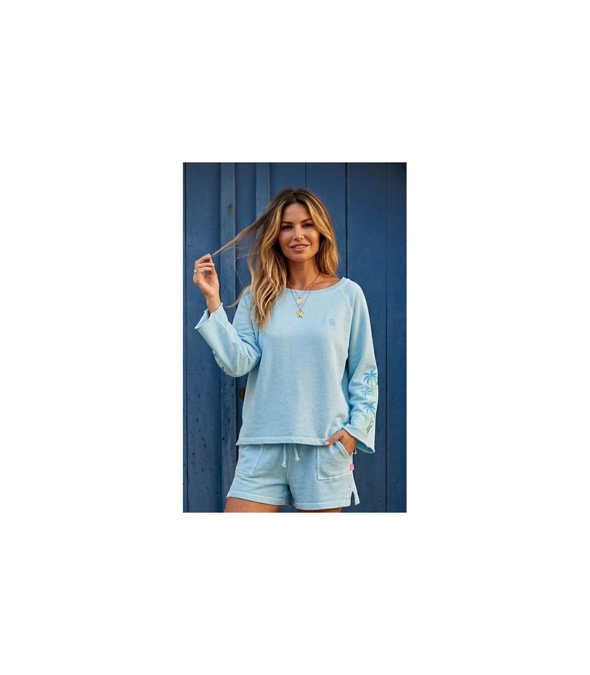 Tartaruga Sudadera Hippie azul