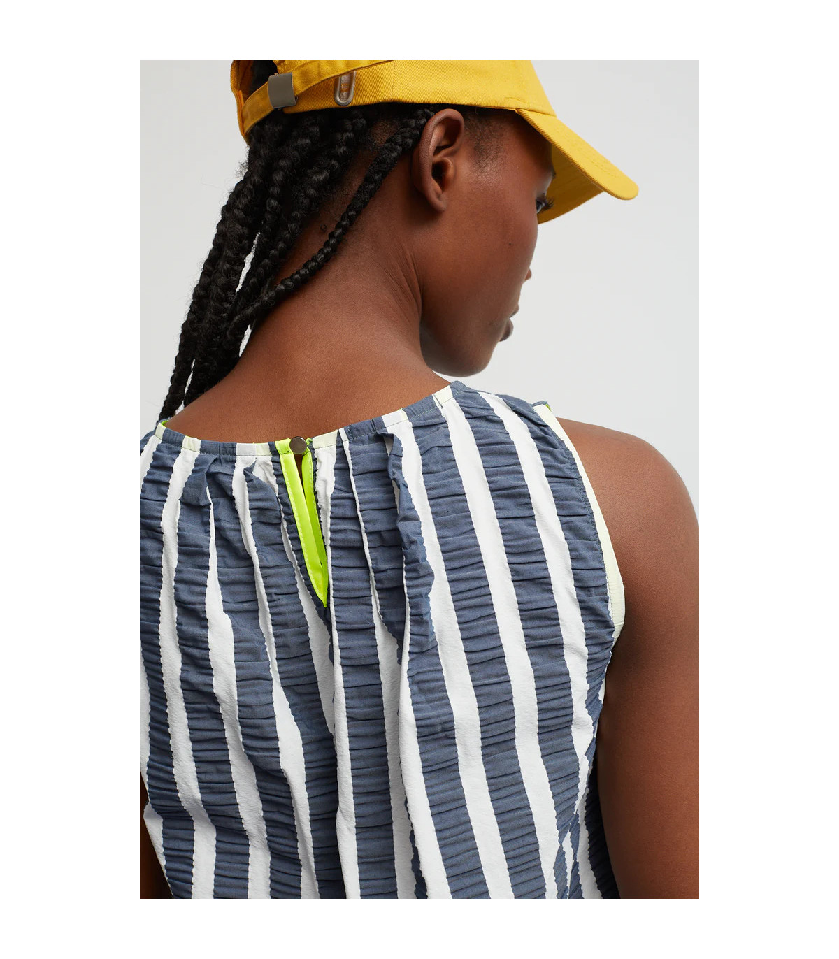 Dr Bloom Blusa de rayas marino