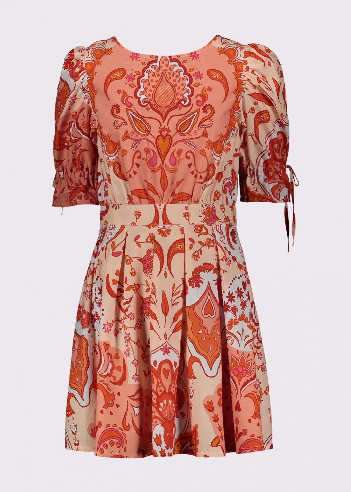 GAUDI Vestido corto de popelín estampado