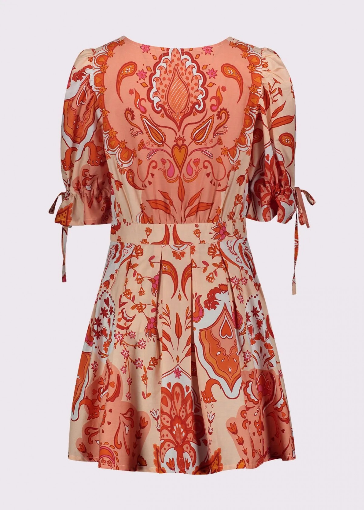 GAUDI Vestido corto de popelín estampado