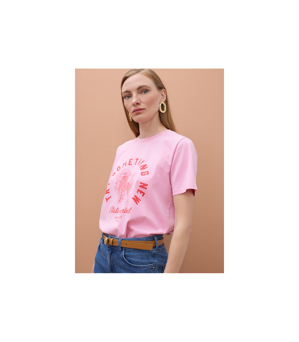 Lola Casademunt Camiseta rosa Try Something New