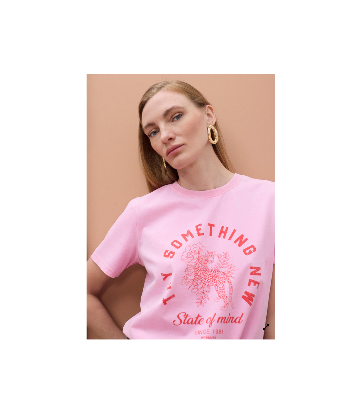 Lola Casademunt Camiseta rosa Try Something New