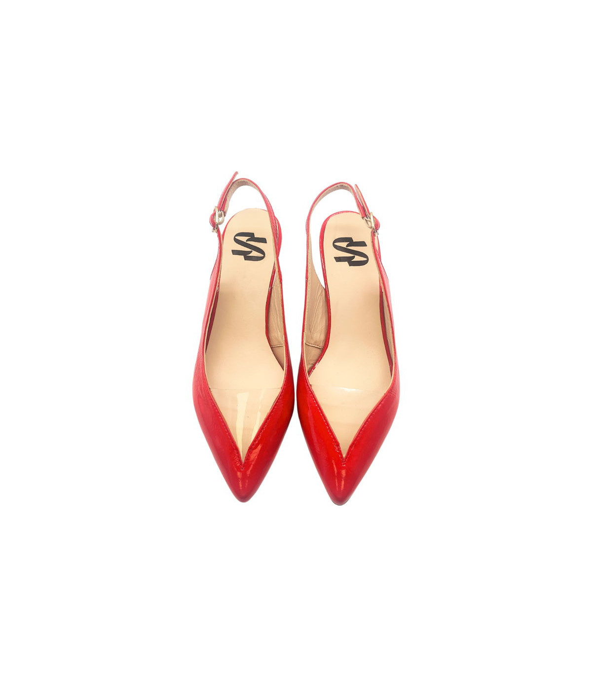 Vosso Moda Zapato destalonado rojo piel