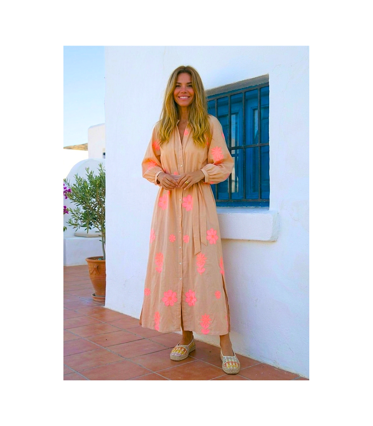 Tartaruga Vestido Cerdeña café