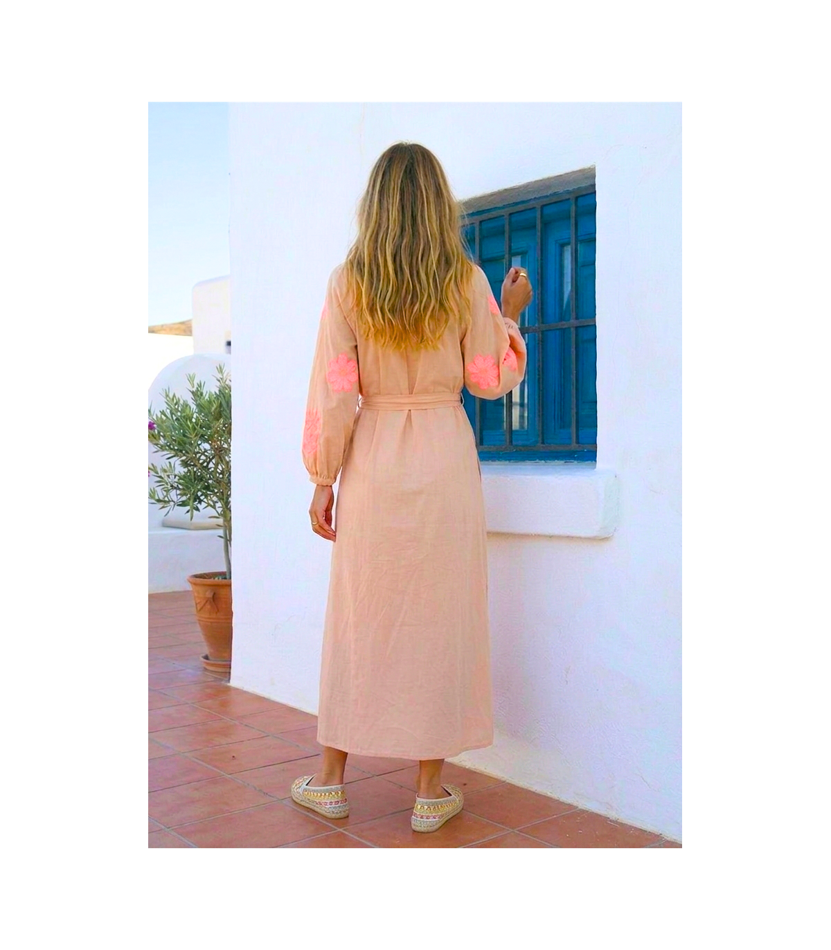 Tartaruga Vestido Cerdeña café