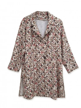 Parole Chaqueta ligera 3/4 estampado flor
