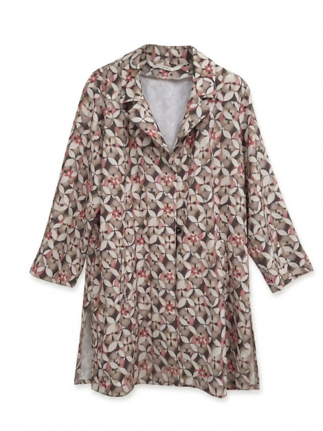 Parole Chaqueta ligera 3/4 estampado flor