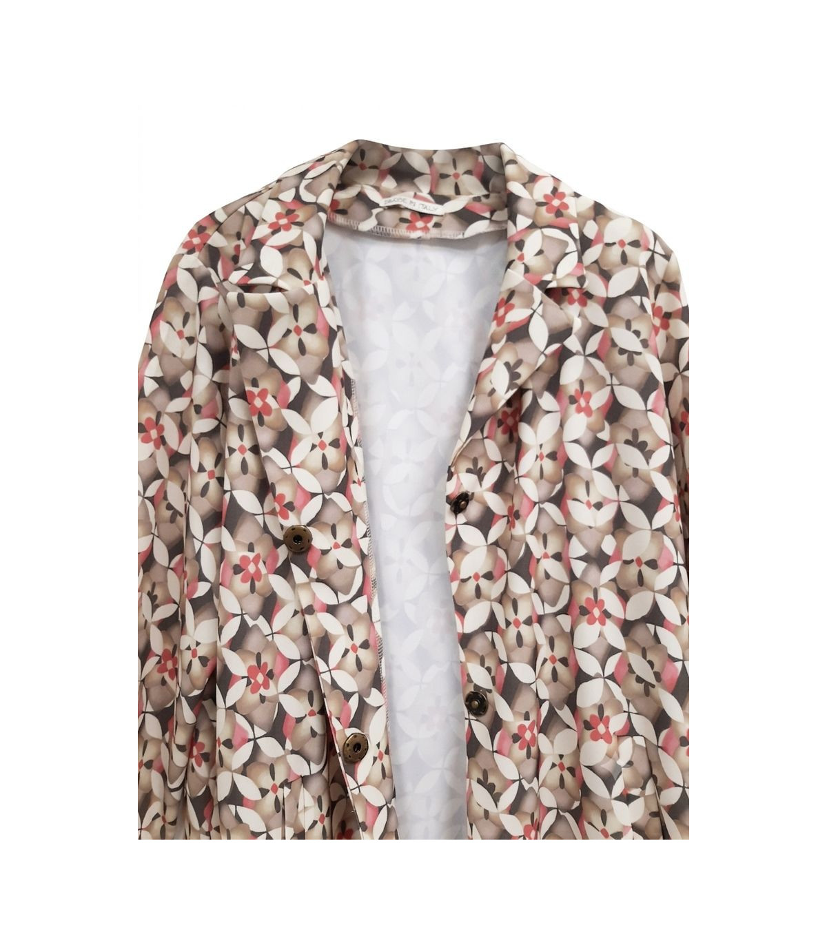Parole Chaqueta ligera 3/4 estampado flor