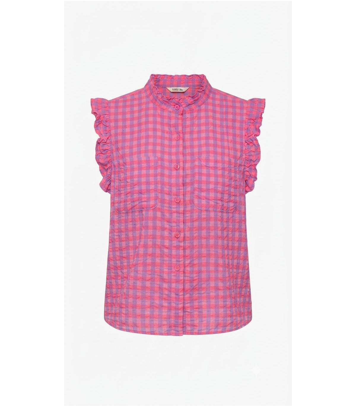 Poeme Blusa con mangas avolantadas rosa-malva
