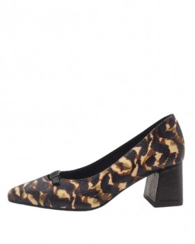 Vosso Moda Zapato de piel estampado lateral