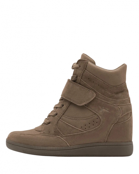 Tamaris Deportivas con cuña taupe