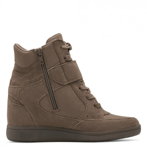 Tamaris Deportivas con cuña taupe