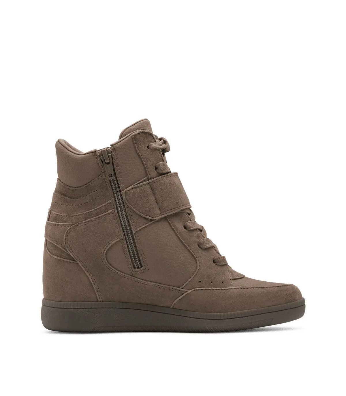Tamaris Deportivas con cuña taupe