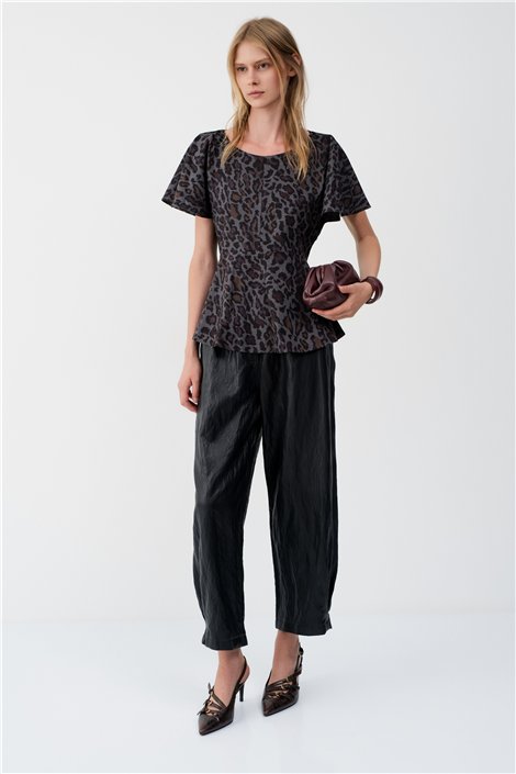 BSB Blusa avolantada animal print