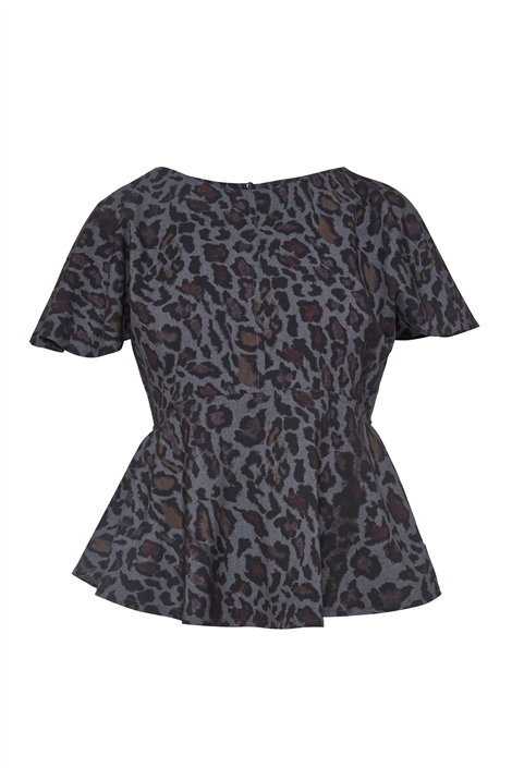 BSB Blusa avolantada animal print