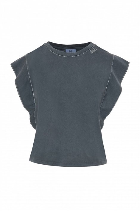 BSB Blusa con detalle de mangas strass
