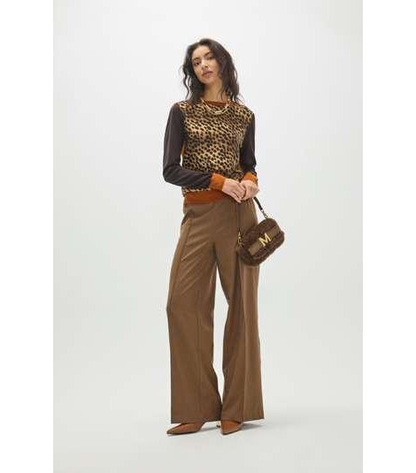 Lola Casademunt Jersey print leopardo bimateria