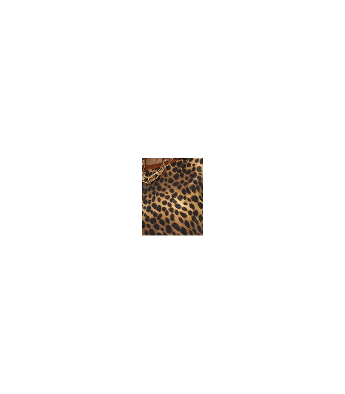 Lola Casademunt Jersey print leopardo bimateria