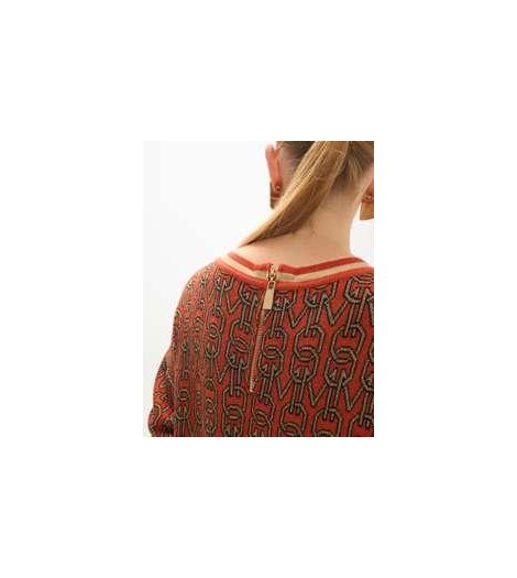 Lola Casademunt Jersey jacquard logomanía