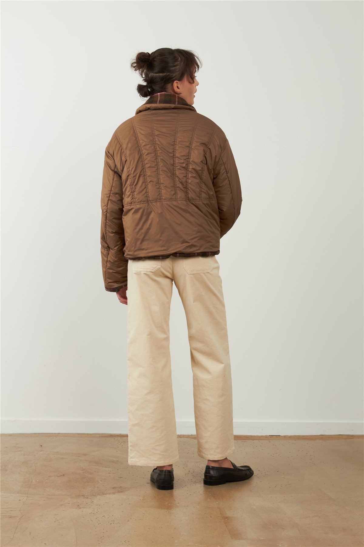 Orfeo Abrigo Lori oversize reversible