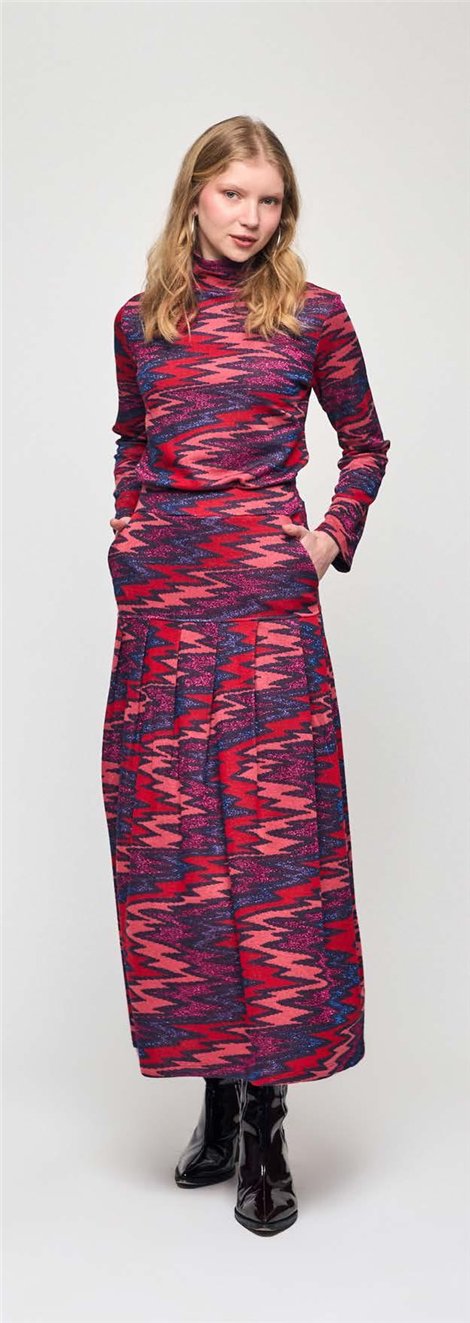 Malena Blusa Darya Chao con mezcla lurex