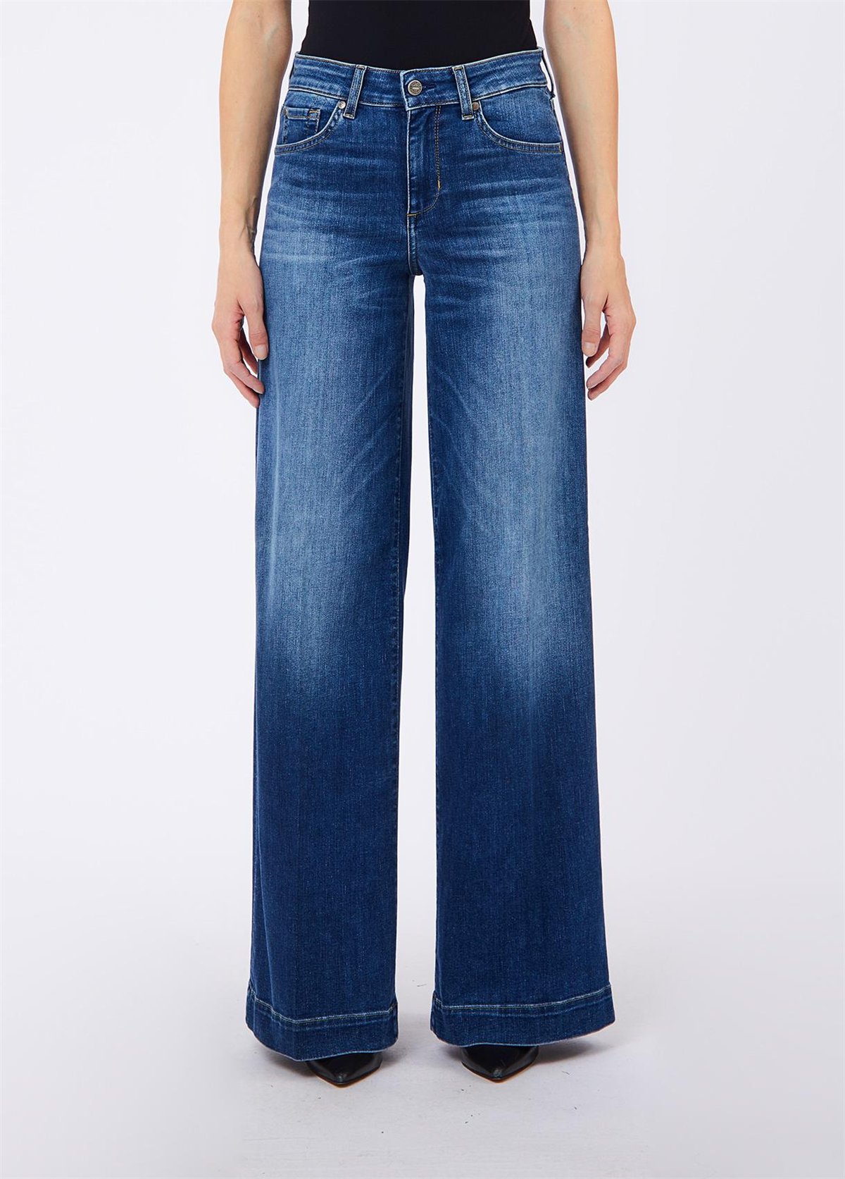 Liu Jo Jeans de pernera ancha acampanado