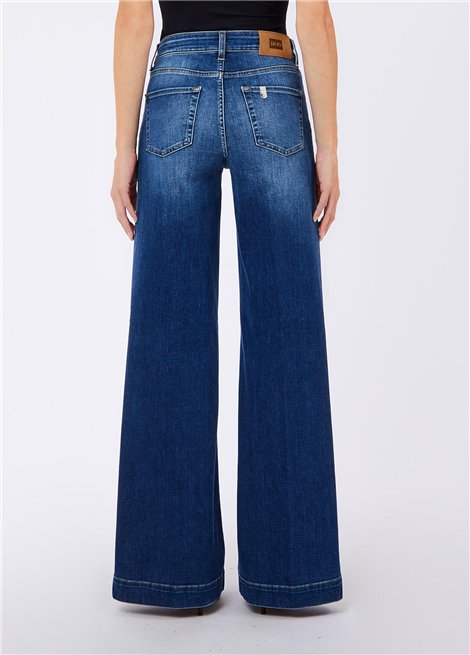 Liu Jo Jeans de pernera ancha acampanado