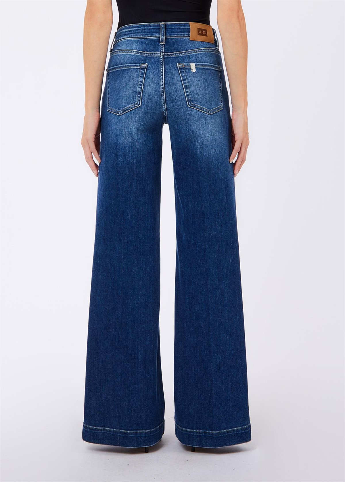 Liu Jo Jeans de pernera ancha acampanado