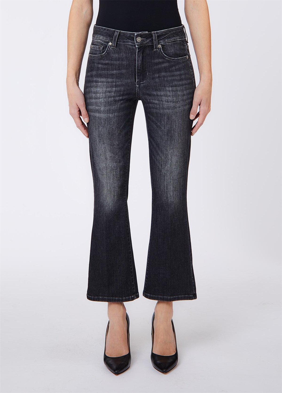 Liu Jo Jeans negros acampanados