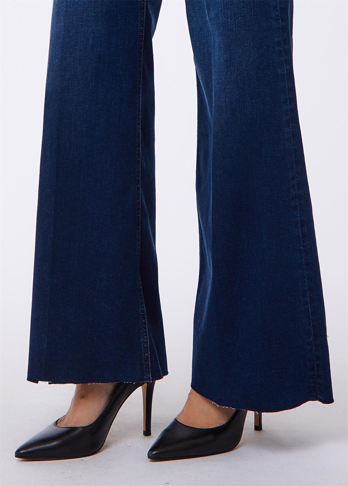 Liu Jo Jeans de pernera ancha con strass Liu Jo