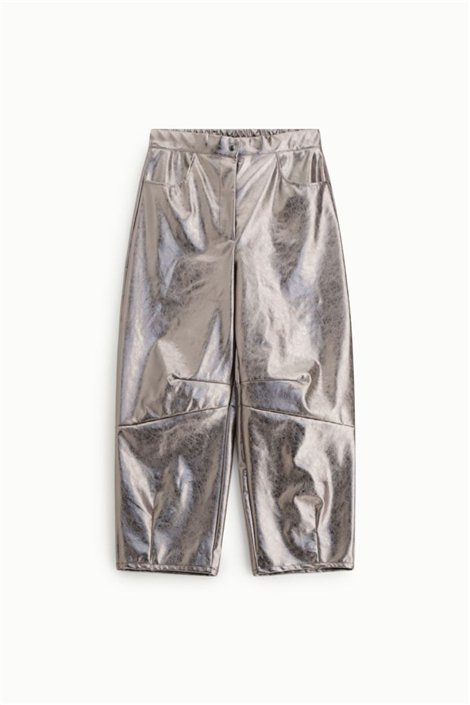 Dixie Pantalón ancho en tejido metalizado