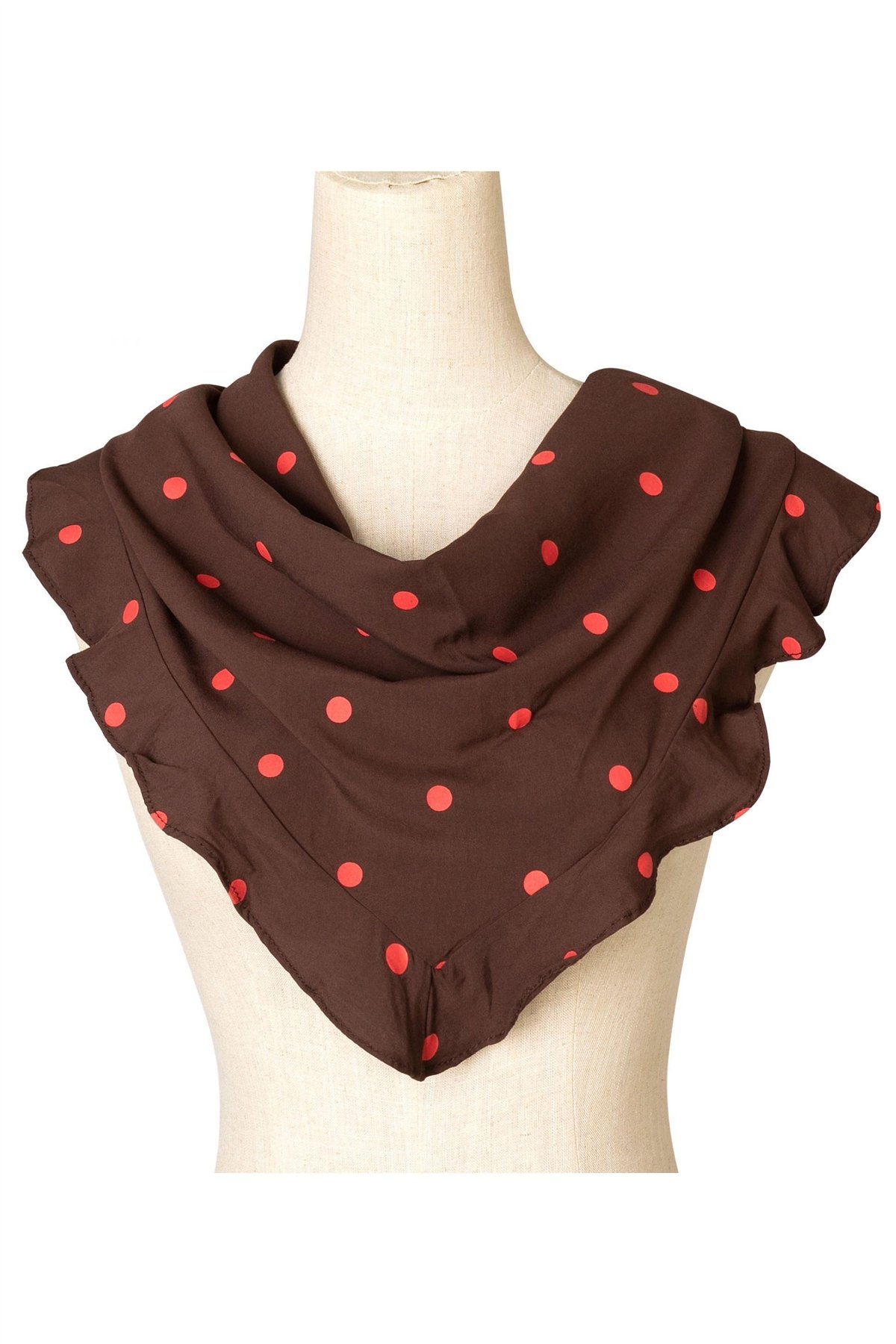 atelier evene Pañuelo bandana con topitos