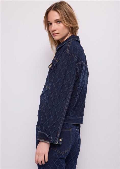 GAUDI Chaqueta en denim de algodón jacquard