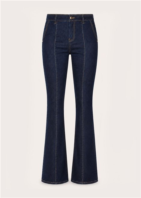 GAUDI Jeans acampanado con detalle pespunte