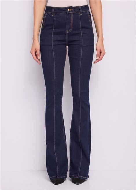 GAUDI Jeans acampanado con detalle pespunte