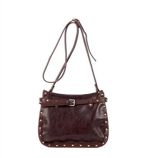Pepe Moll Bolso mediano Cynthia ecopiel chocolate