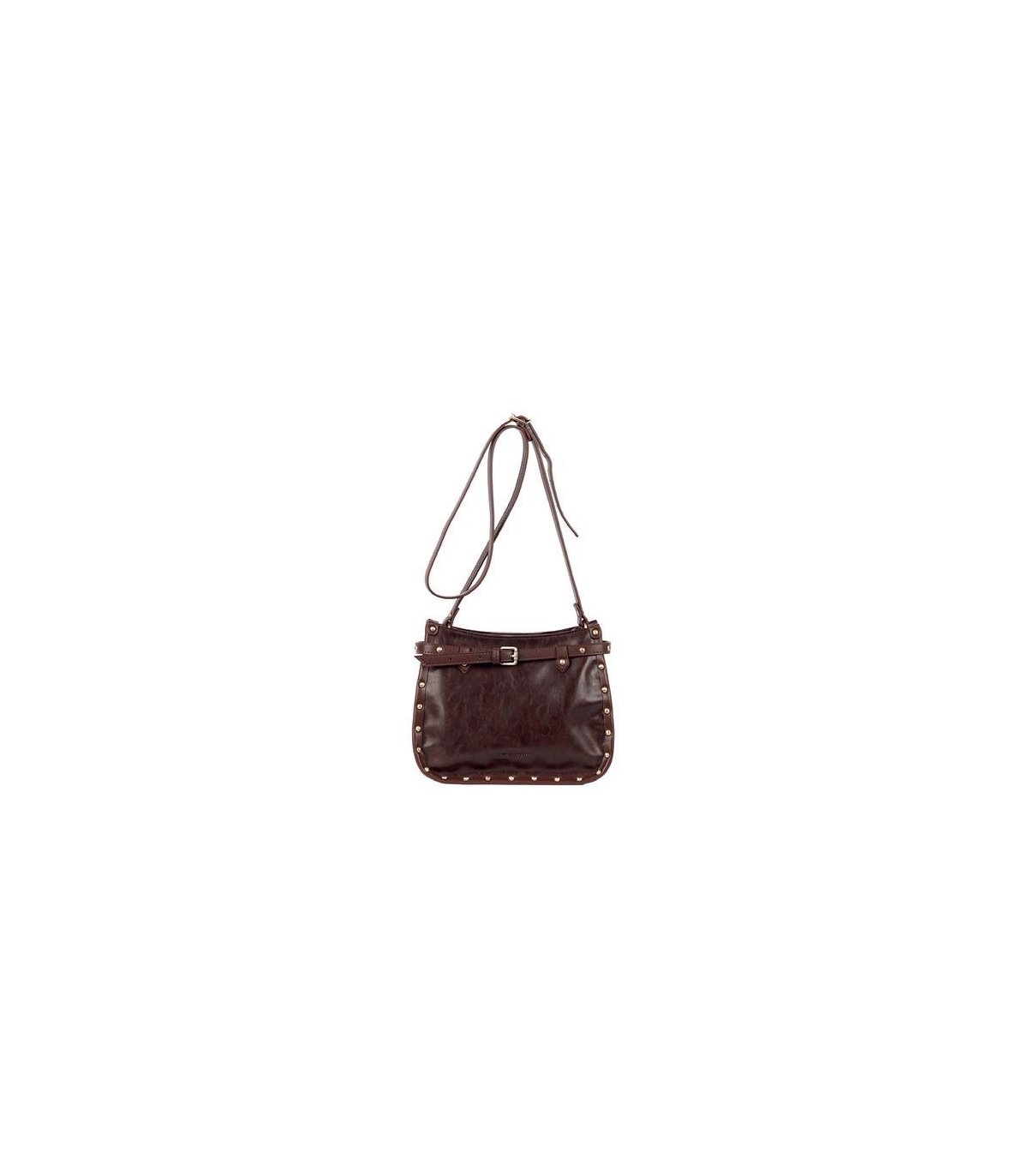 Pepe Moll Bolso mediano Cynthia ecopiel chocolate