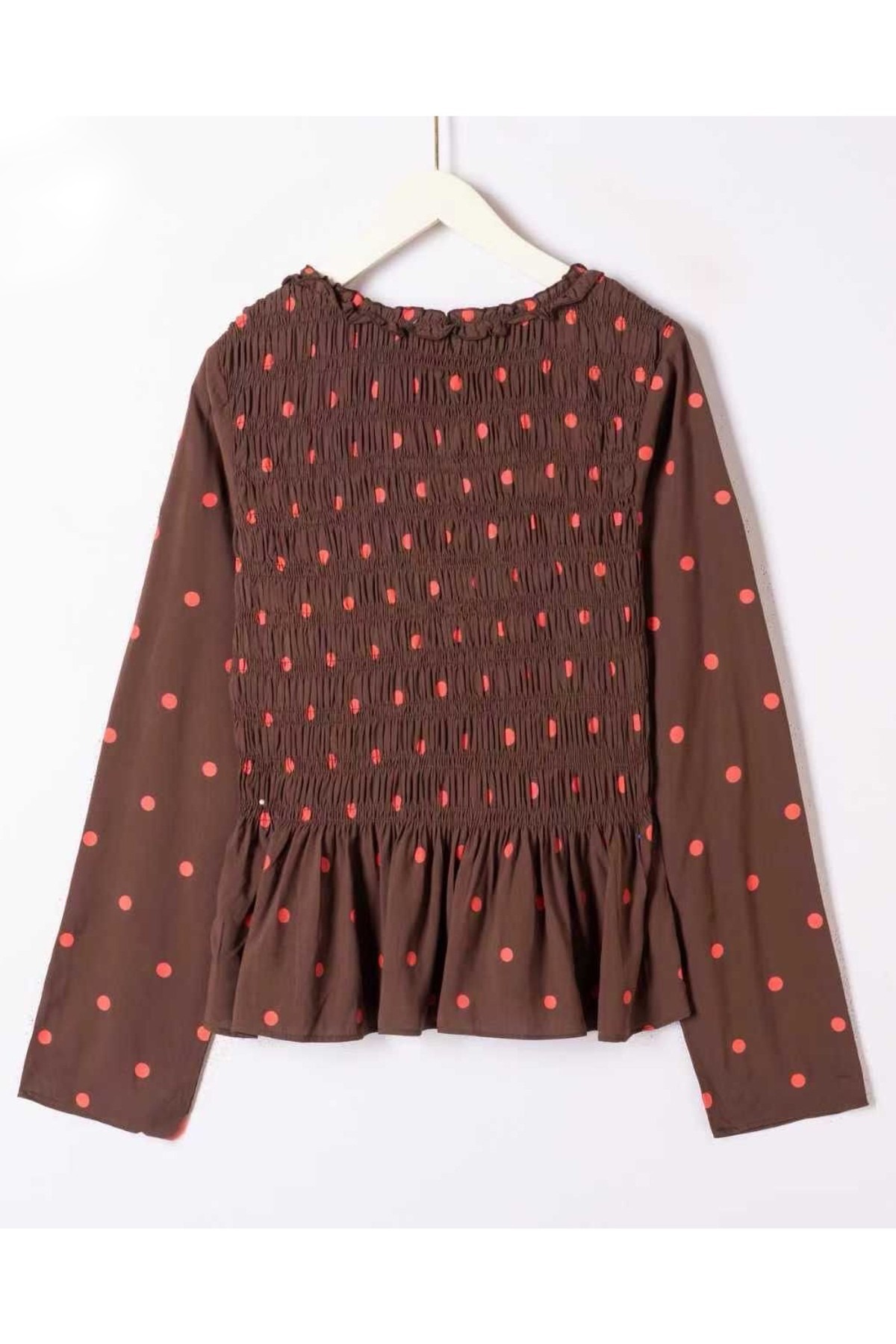 atelier evene Blusa combinada nido de abeja