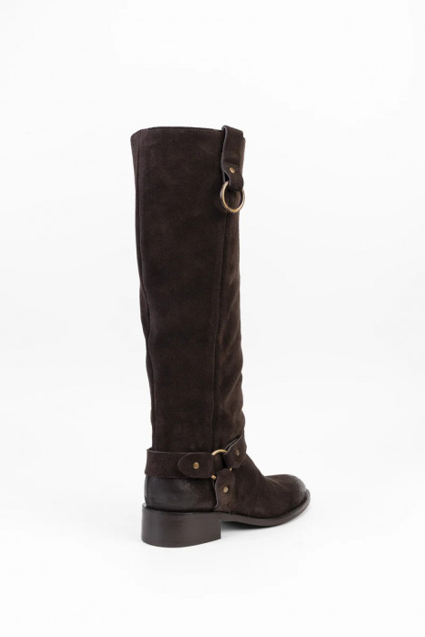 mimmú Bota alta de ante Valeria