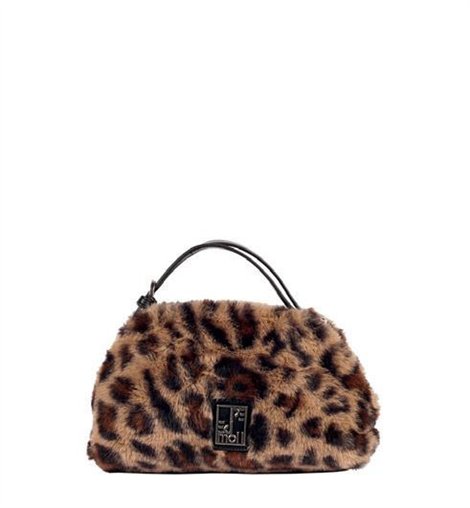 Pepe Moll Bolso de mano Jacinta leopardo