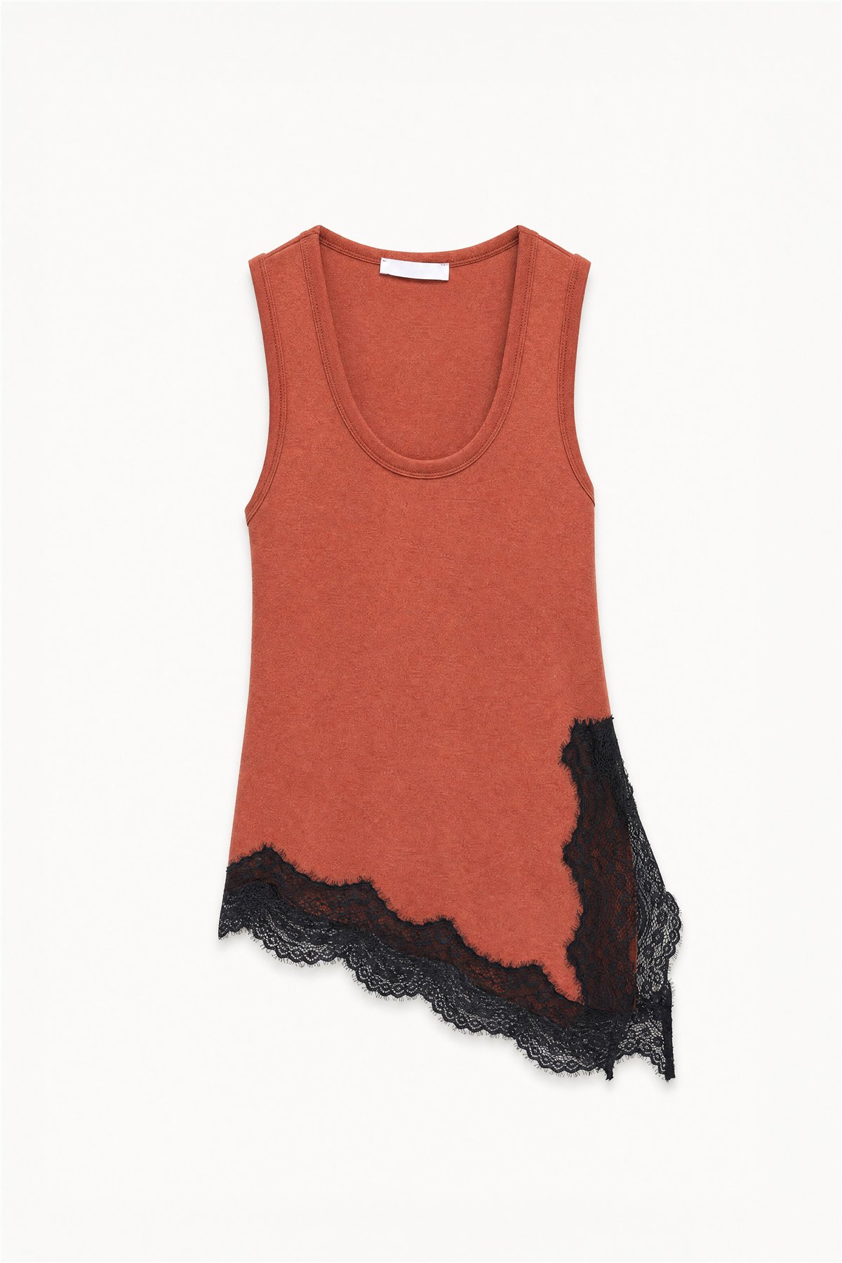 HQ Blusa de tirantes caldera con encaje